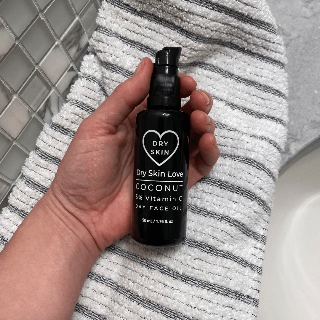 Dry Skin Love Nourishing Coconut Vitamin C Face Oil is best face oil for dry skin