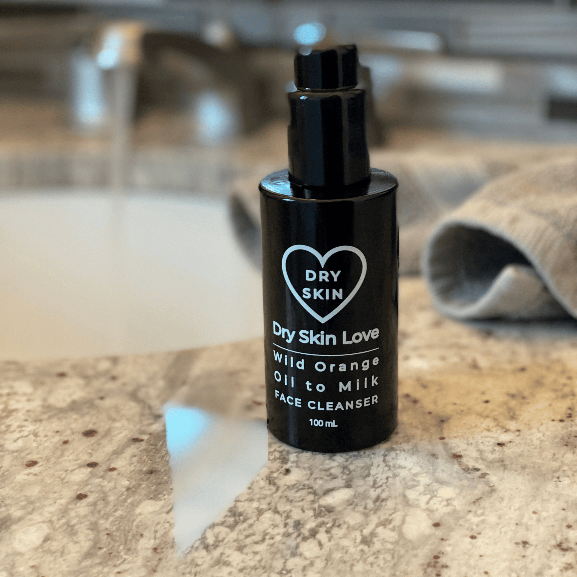 Best Oil Cleanser for Dry Skin is Wild Orange Oil Cleanser