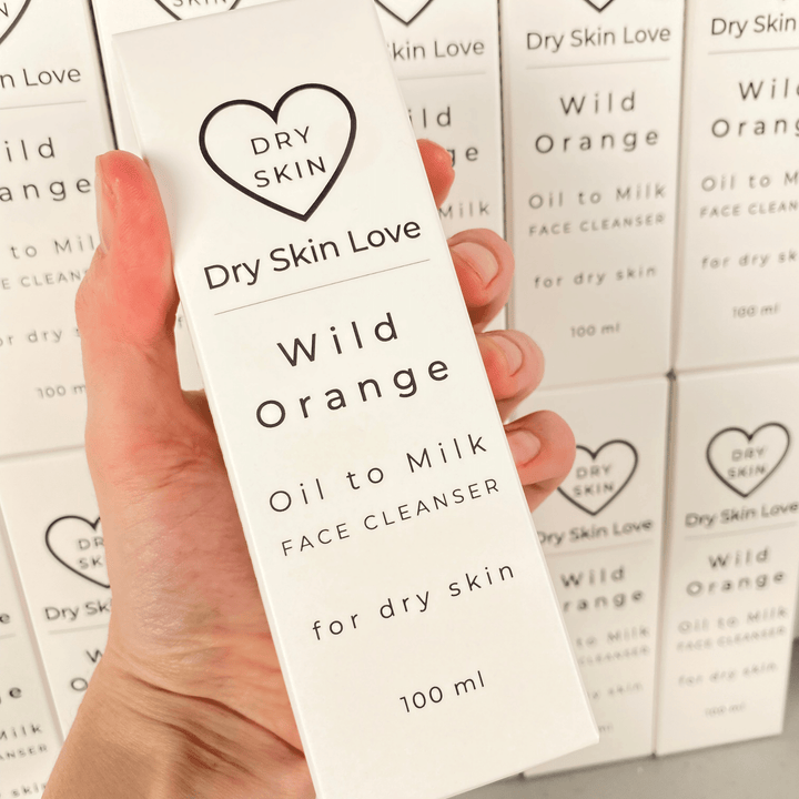 Dry Skin Love Wild Orange Oil to Milk Face Cleanser for Dry Skin