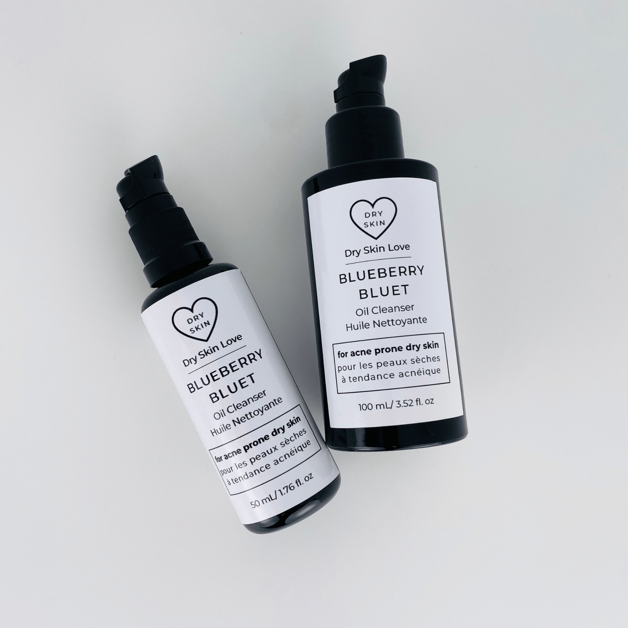 Dry Skin Love Blueberry Oil Cleanser for Dry Acne-Prone Skin