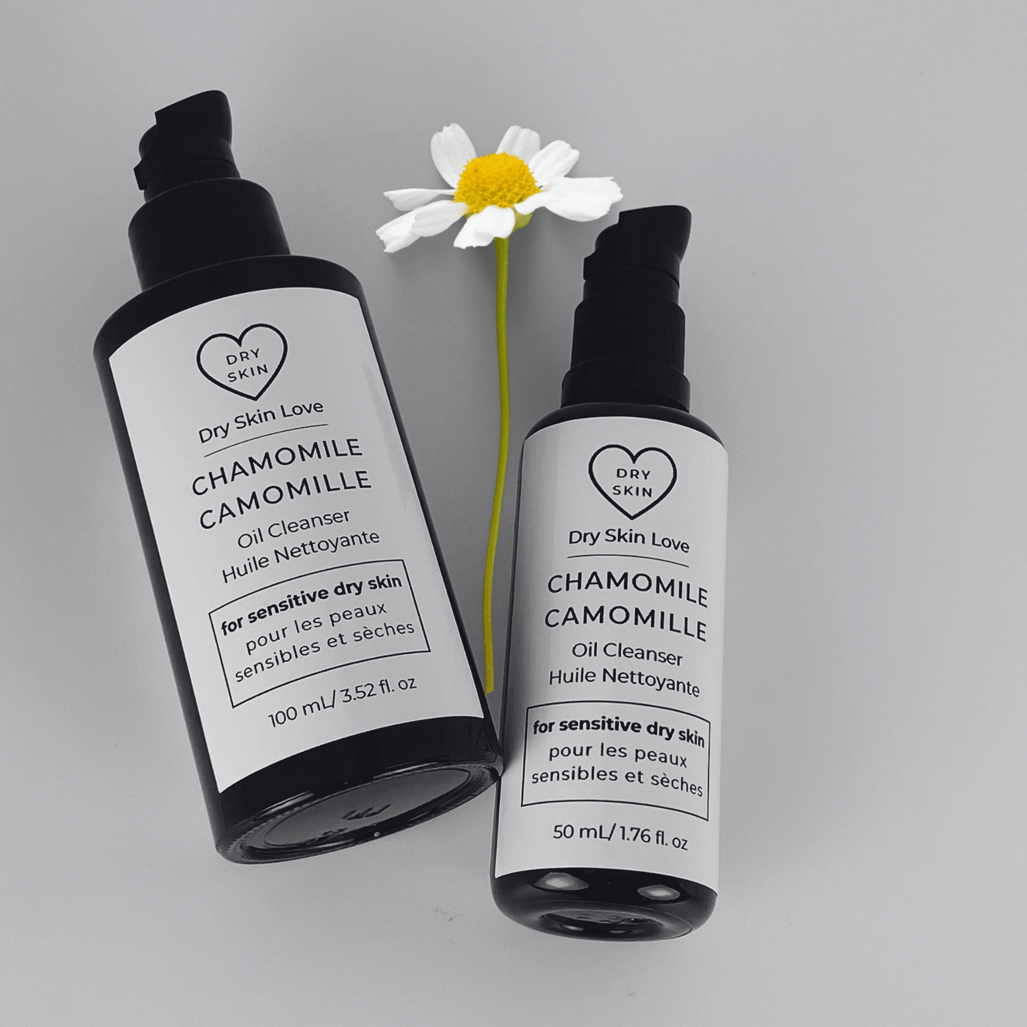 Best Oil Cleanser for Dry Sensitive Skin - Dry Skin Love Chamomile Face Cleanser