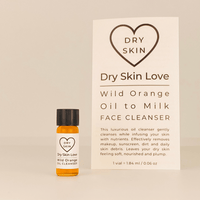 Best Oil Cleanser for Dry Skin - Wild Orange Oil Cleanser