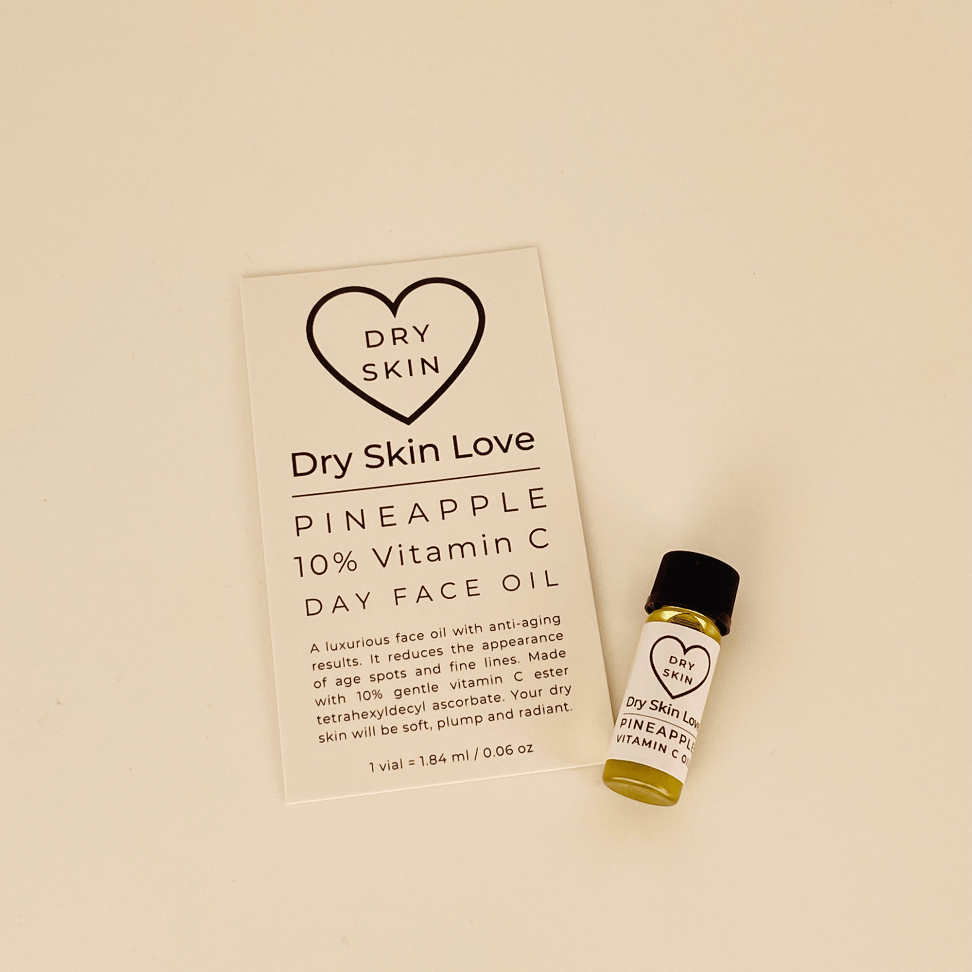 Sample Dry Skin Love Brightening Pineapple 10% Vitamin C Face Oil